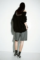 Oversized Mohair-Blend Sweater