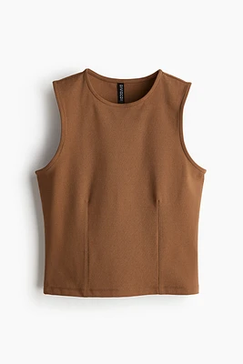 Débardeur avec taille marquée
