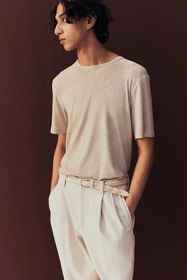 Regular-Fit Lyocell-Blend T-Shirt