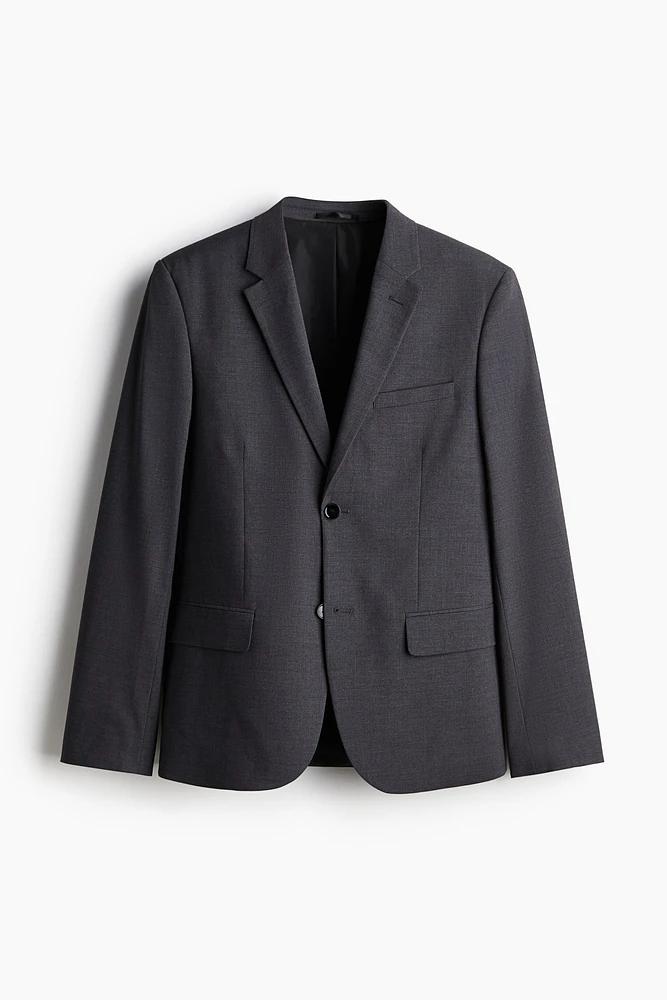 Veste très près du corps à fermeture droite