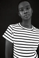 Robe T-shirt MAMA côtelée