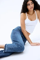 Straight Regular Ankle Jeans