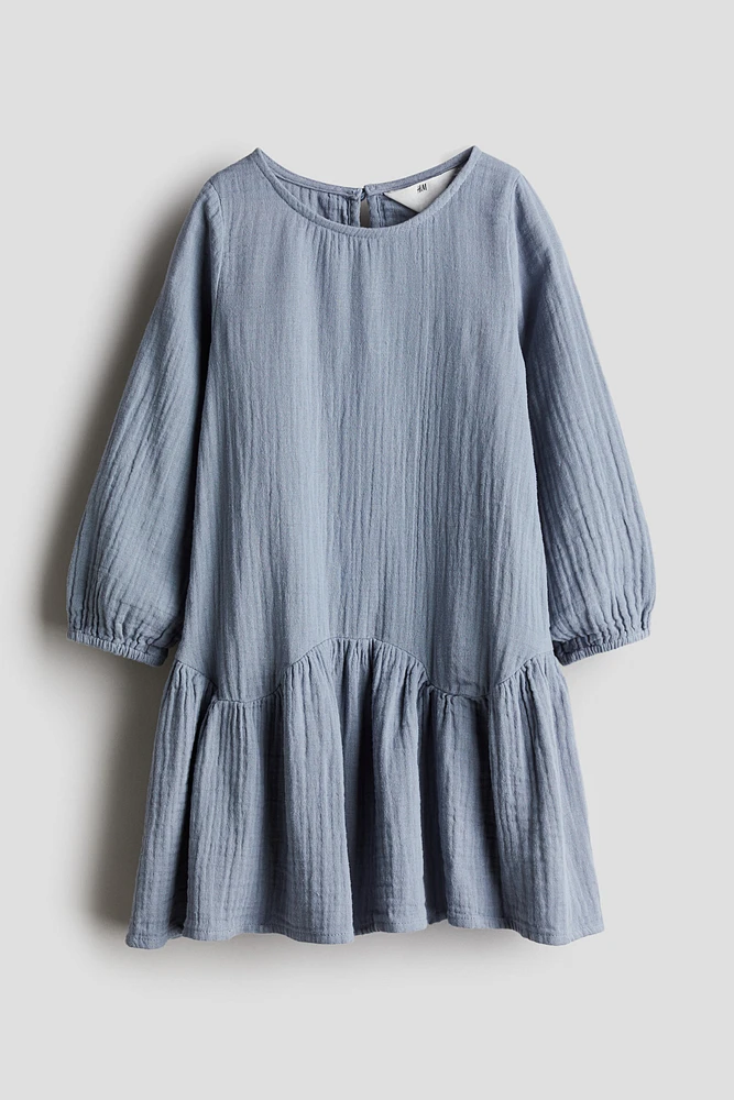 Robe en coton tissé