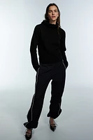 Knitted Balaclava Hoodie