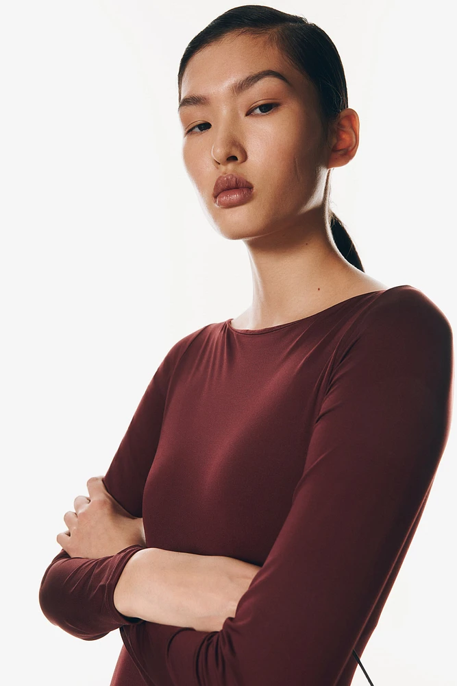 Boat-neck Bodysuit