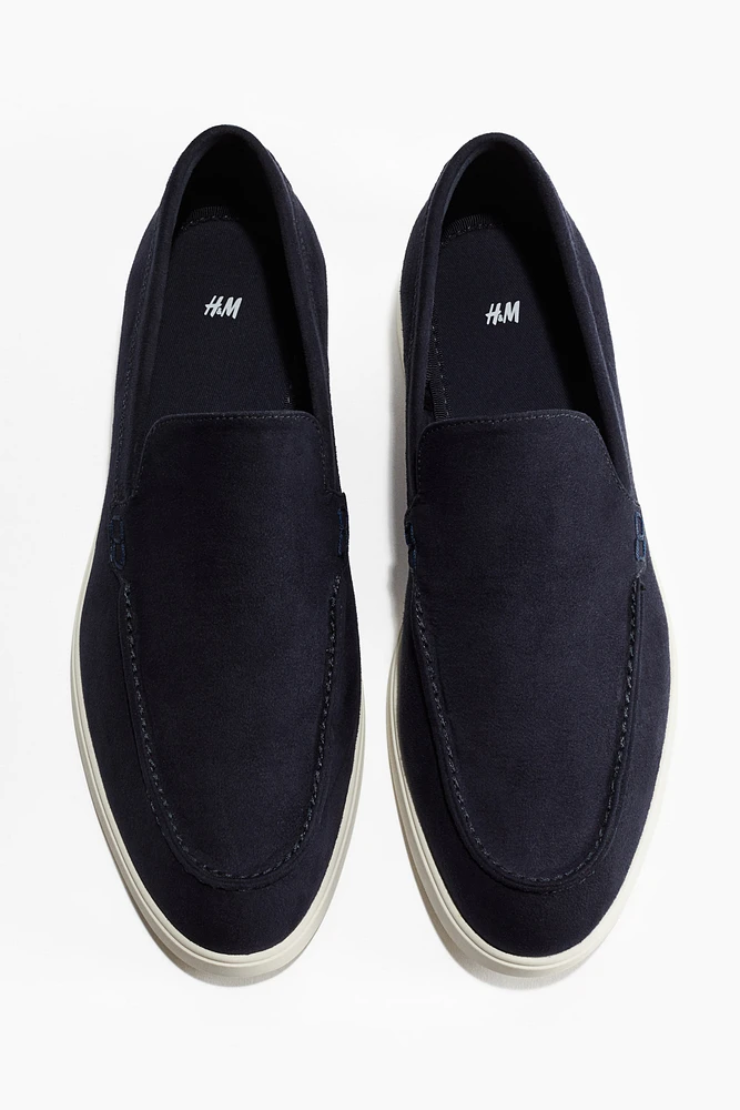 Moccasin-Seam Loafers