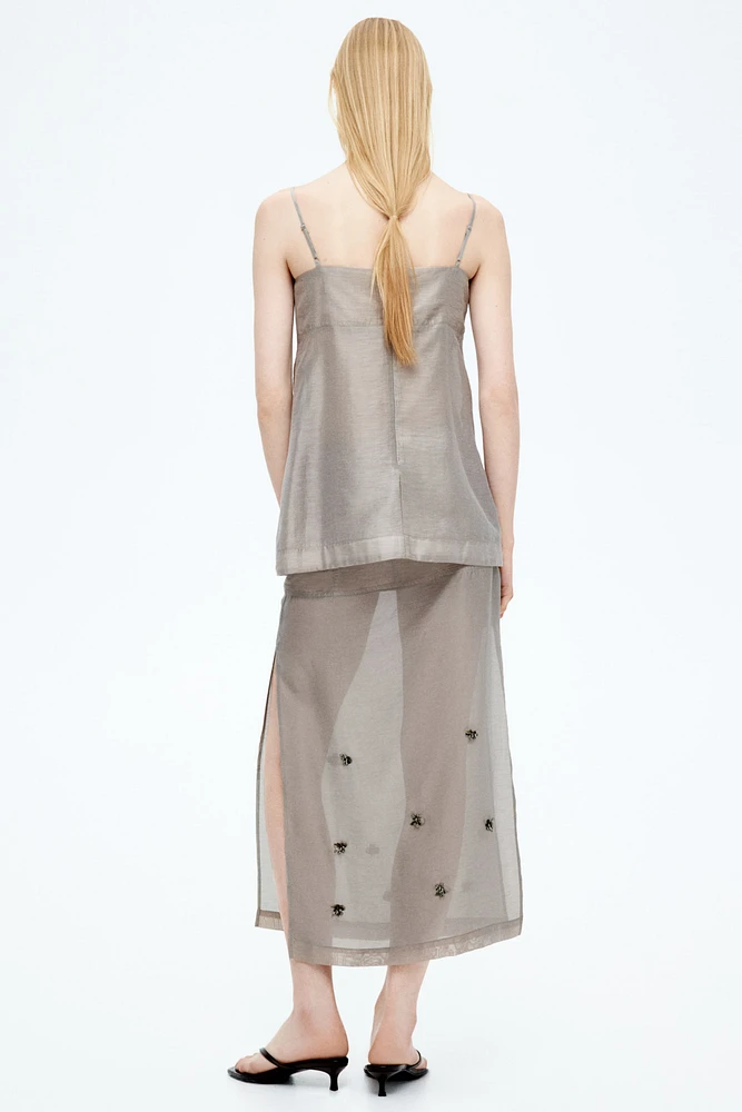 Sheer Camisole Top