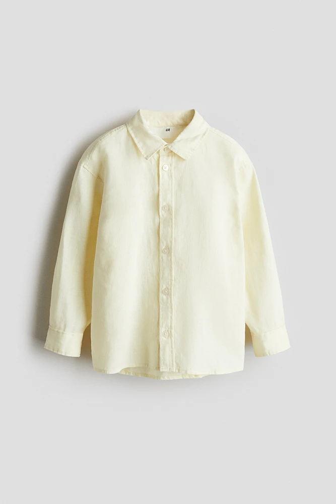 Loose-Fit Linen Shirt