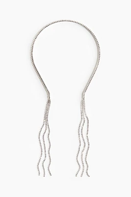Rhinestone-Covered Hairband