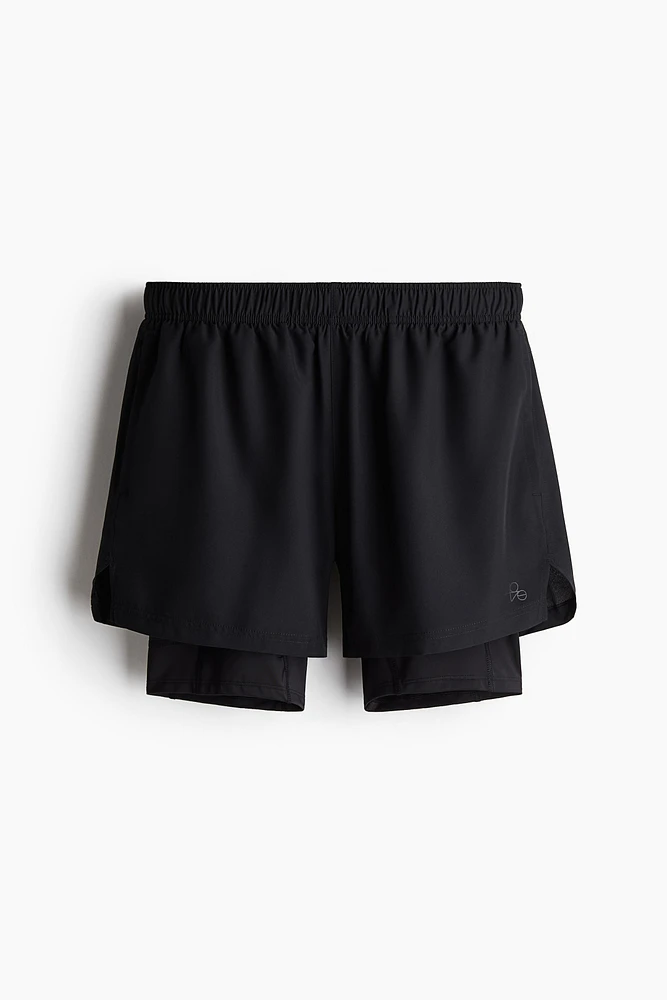 Double-Layered Sports Shorts with DryMove™