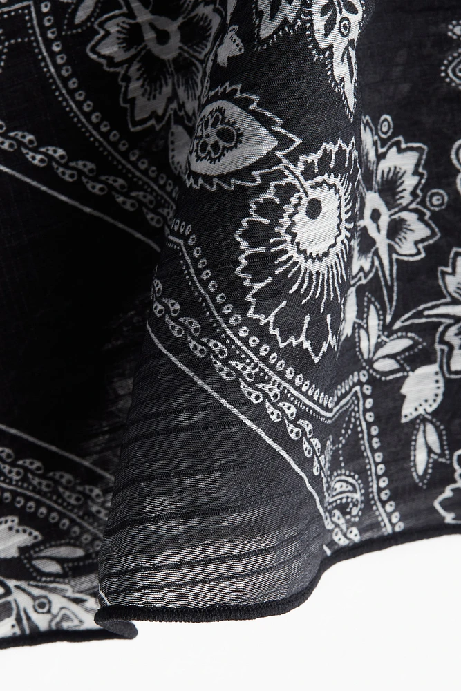 Tie-Detail Beach Skirt
