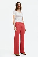 Wide High Jeans