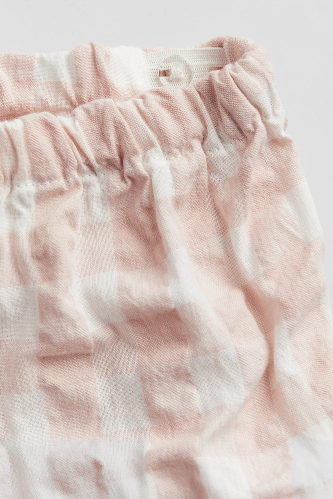 2-piece Patterned Muslin Set