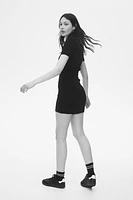 Rib-Knit Bodycon Dress