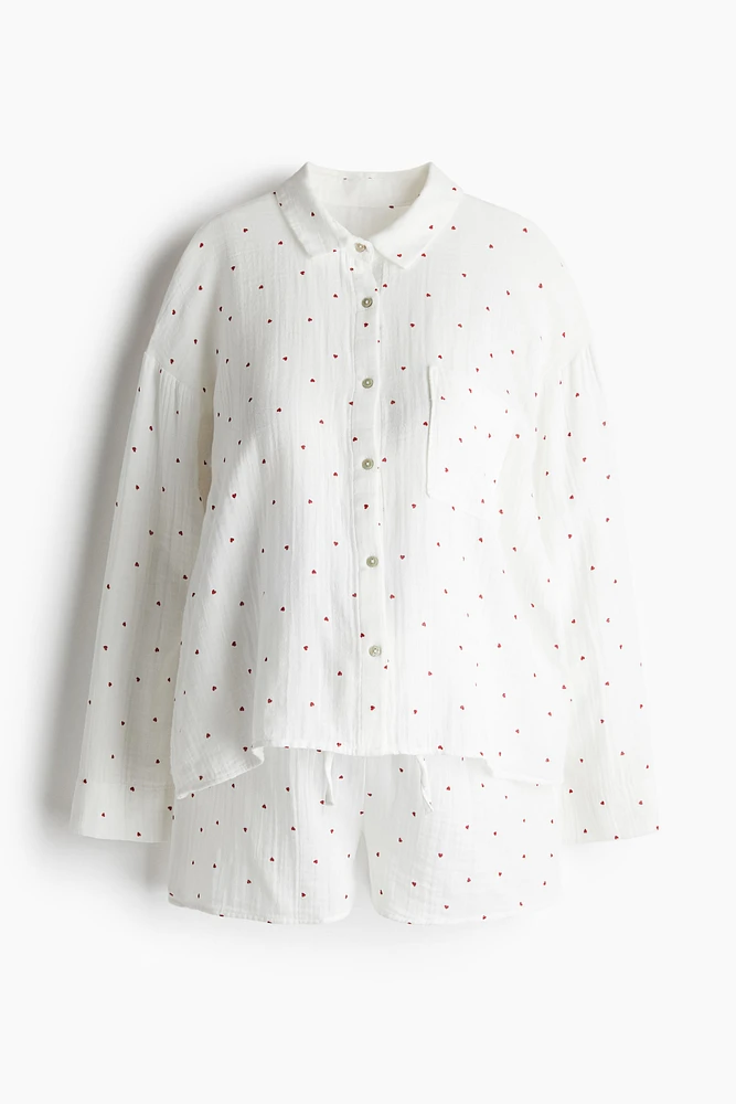 MAMA Before & After Muslin pyjamas