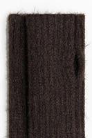 Rib-Knit Wrist Warmers
