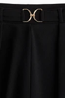Buckle-detail Dress Pants