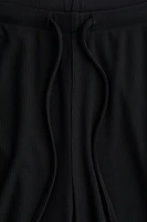 Wide-Leg Drawstring Pants