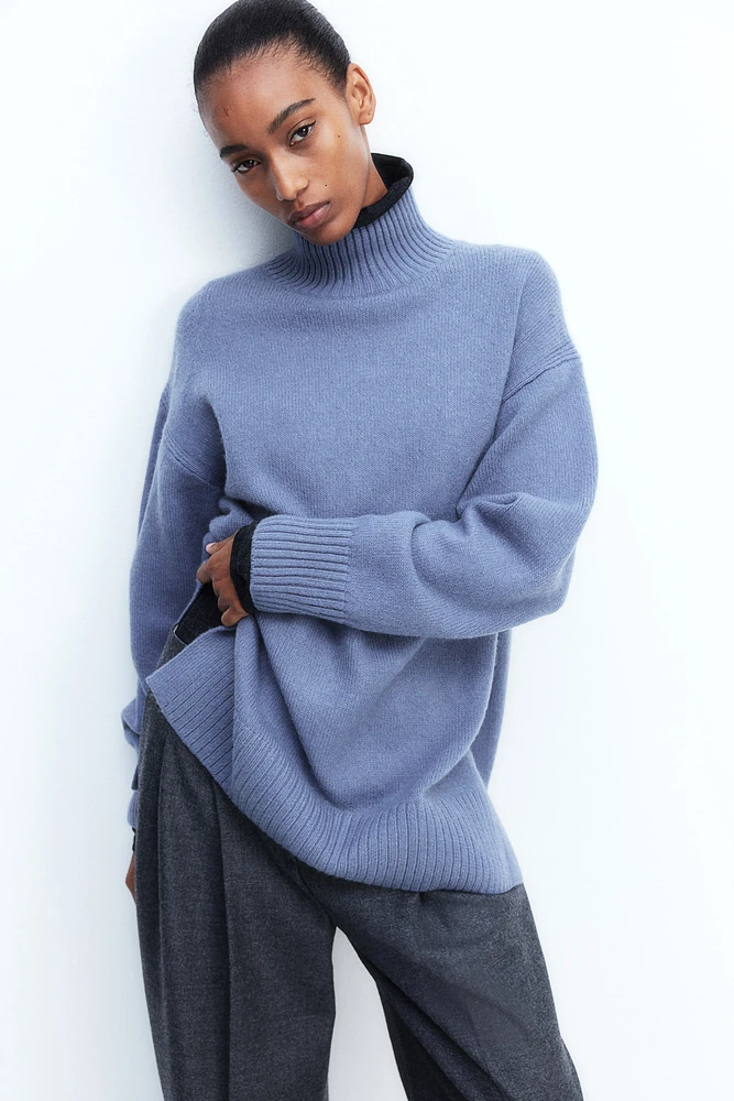 Oversized Turtleneck Sweater
