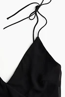 Sheer Asymmetric Dress