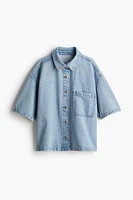 Oversized Denim Shirt