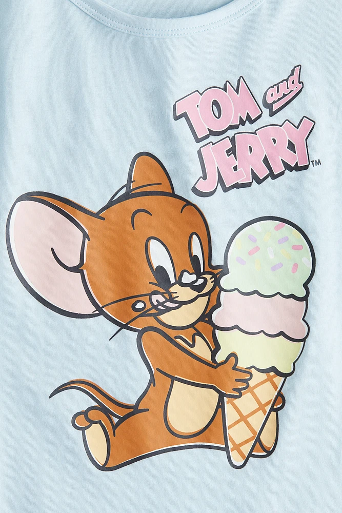 Printed Cotton T-Shirt