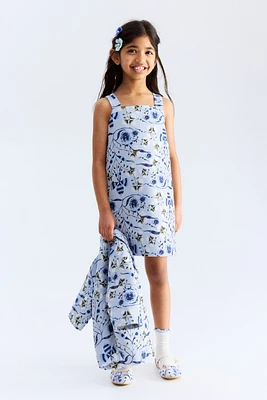 Jacquard-Weave Dress
