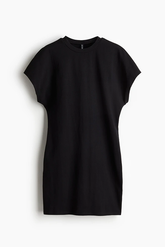 Short-Sleeved Jersey Dress