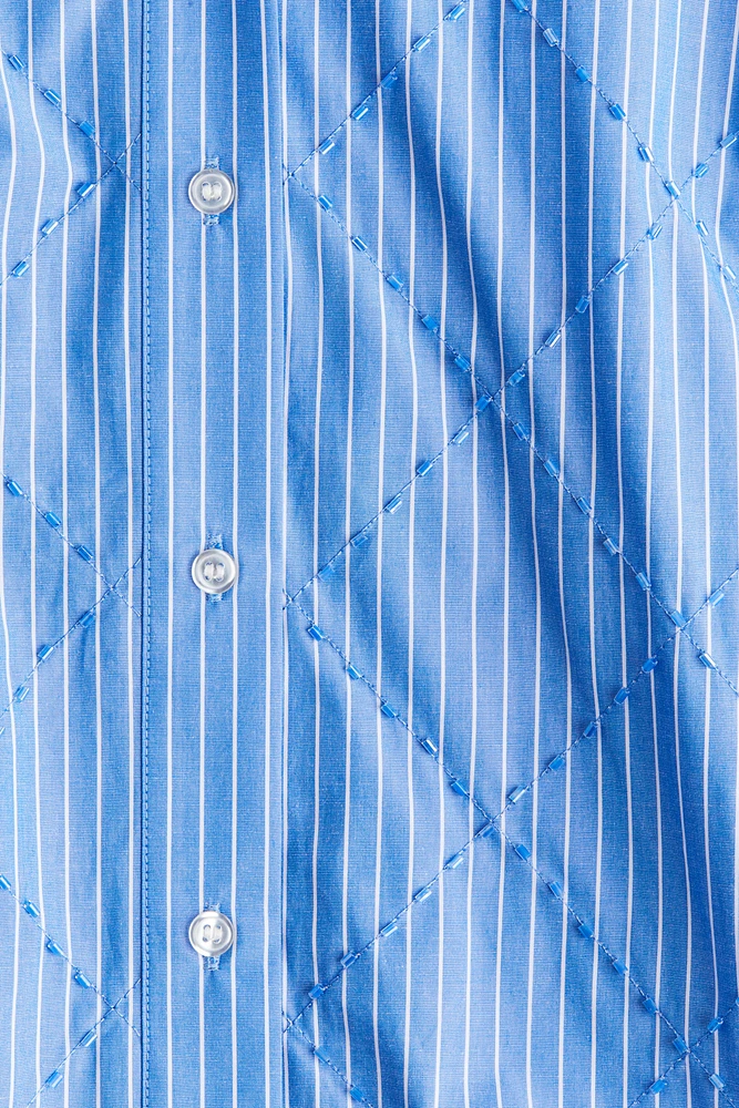 Embroidered Cotton Shirt