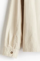 Regular-Fit Cotton Twill Overshirt