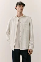 Regular Fit Seersucker Shirt