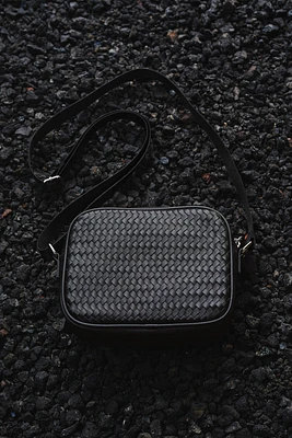 Braided Crossbody Bag