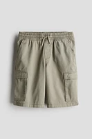 Twill Cargo Shorts