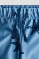 Printed Swim Trunks