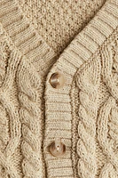 Cable-Knit Cardigan