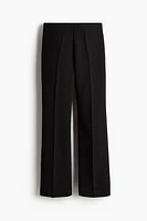 Flared Creased Pants
