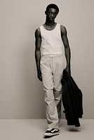 Loose Fit Twill Pants