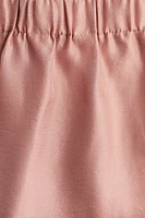 Sheer Satin Skirt