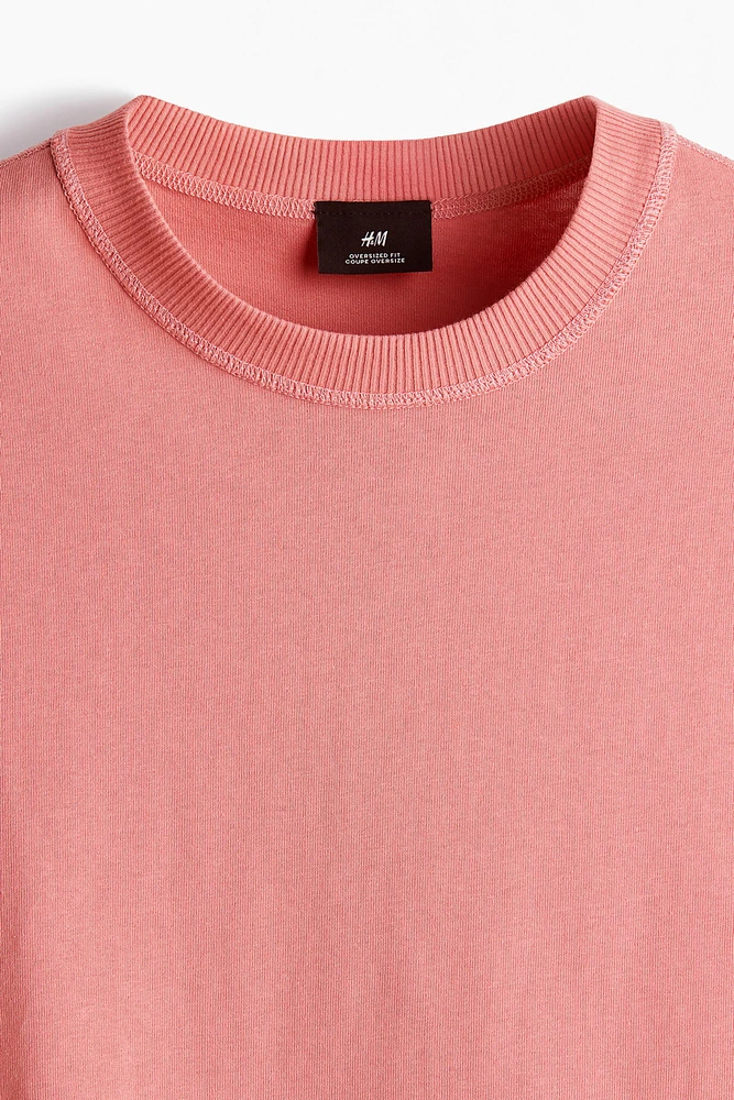 Boxy Fit Washed T-shirt