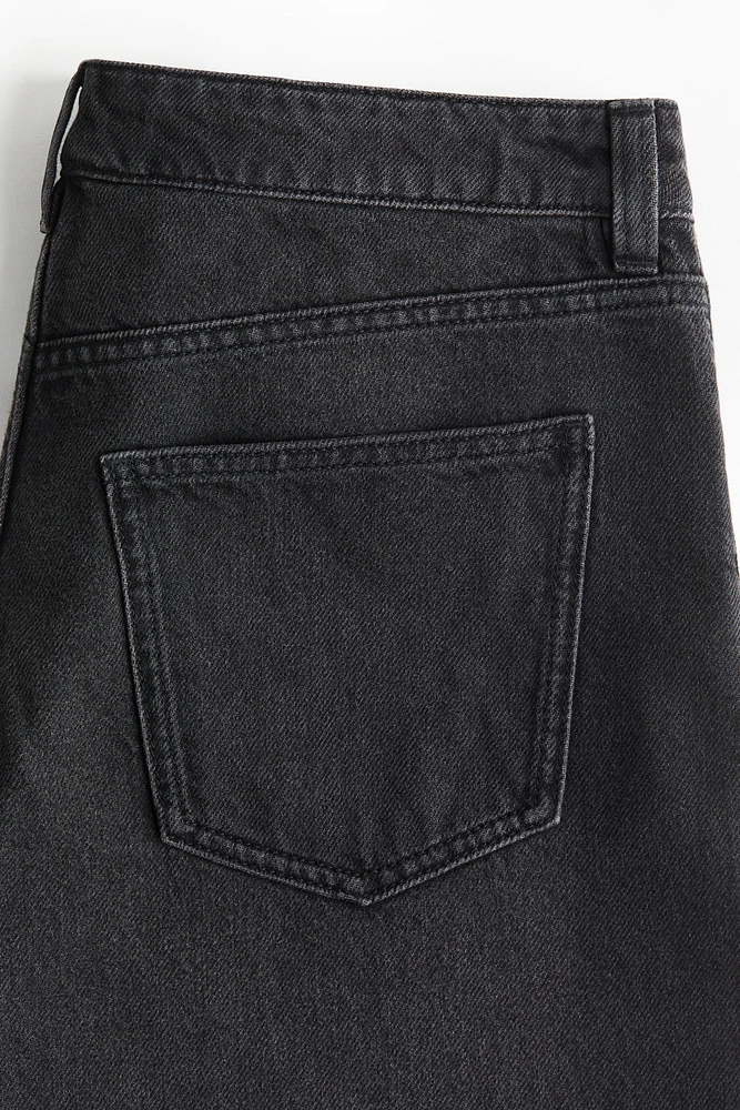 Barrel Regular Cropped Jeans