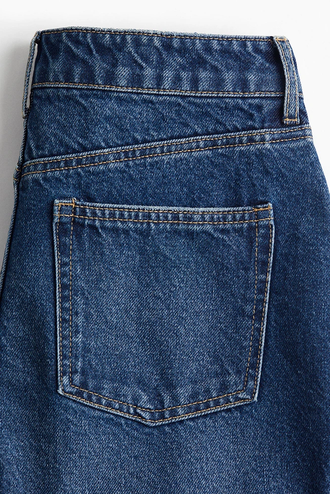 High Waist Denim Shorts