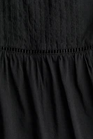 Flutter-Sleeved Blouse
