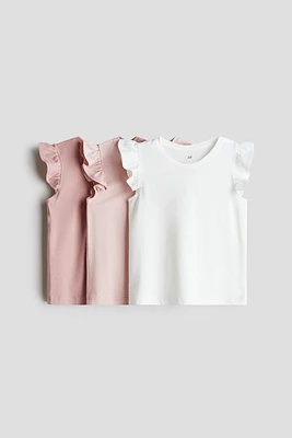 3-pack Flutter-sleeved Tops