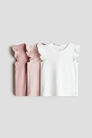 3-pack Flutter-sleeved Tops