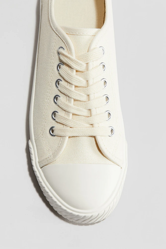 Cotton Canvas Sneakers