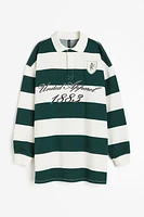 Rugby Shirt with Motif