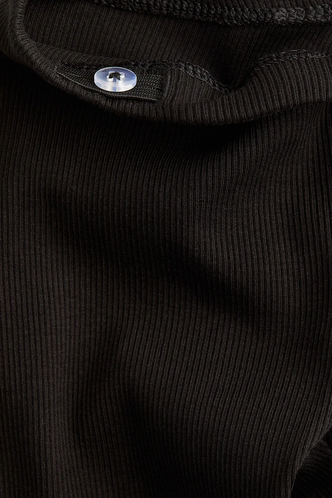 Ribbed Jersey Leggings
