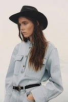 Loose-Fit Denim Shirt