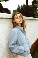 Oversized Denim Shacket