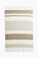 Patterned Wool-blend Throw